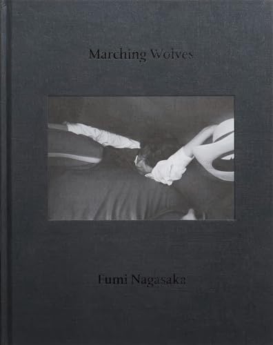 Book cover: "Marching Wolves" with a black and white image of gloved hands.