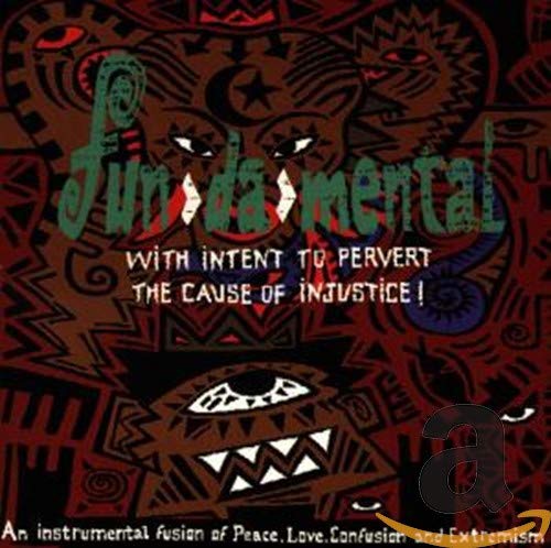 CD cover for Fun Da Mental, featuring a patterned, fierce face.