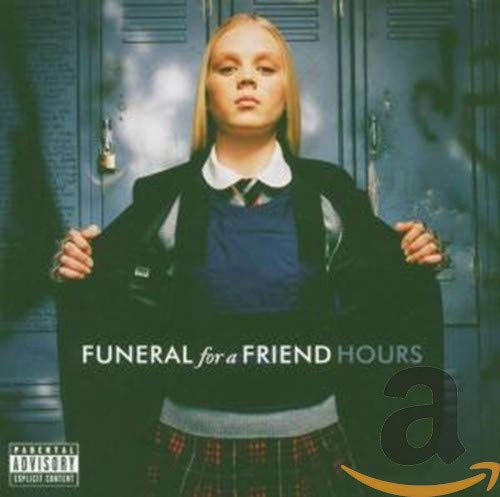 Album cover for Funeral For A Friend’s “Hours” featuring a young woman.
