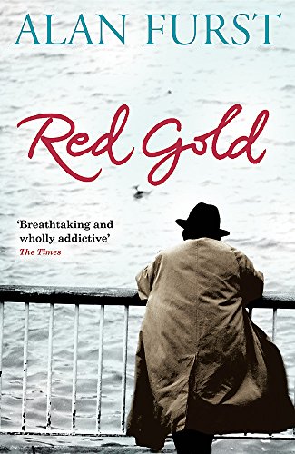 Book cover: man in a trench coat overlooking a choppy sea.