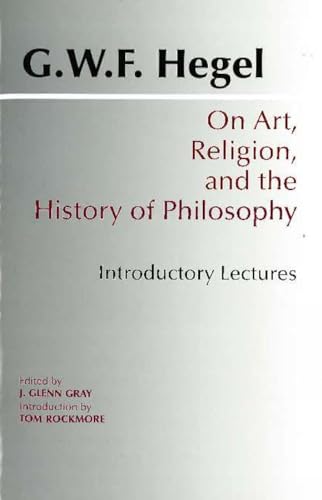 Book cover for G.W.F. Hegel's On Art, Religion, and the History of Philosophy.