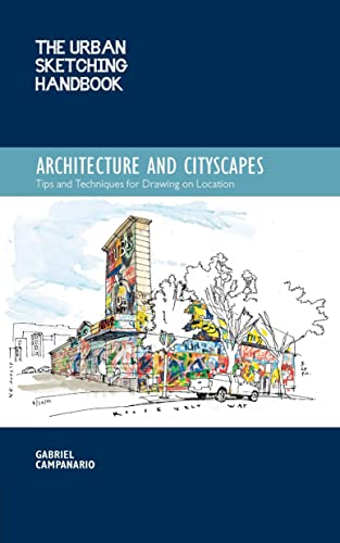 Book cover with a sketched cityscape and the title “Architecture and Cityscapes.”