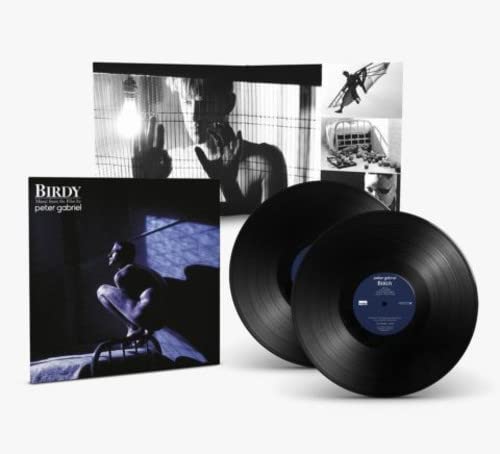 Peter Gabriel’s “Birdy” 2LP vinyl record with cover art and inserts.