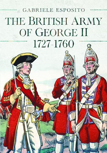 Book cover depicting three British soldiers from the 18th century.