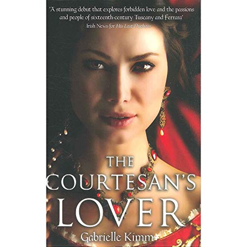 Book cover featuring a woman in Renaissance-era clothing and jewelry.