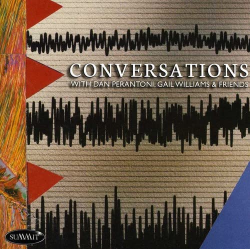 CD cover for "Conversations" by Gail Williams and Daniel Perantoni.