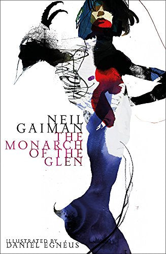 Book cover featuring a watercolor-style illustration of a stag and woman.