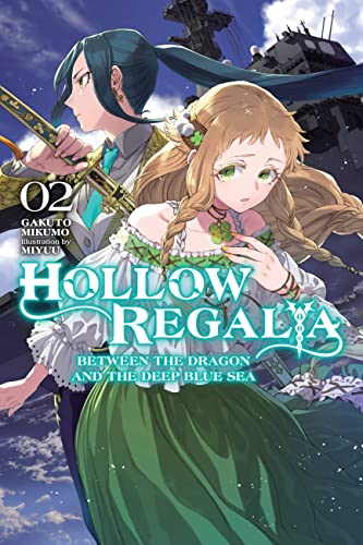 Light novel cover with two anime-style characters and fantastical background.