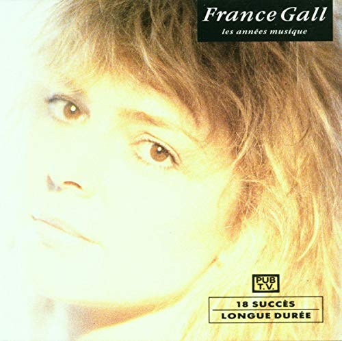 CD cover featuring a close-up portrait of France Gall with blonde hair.