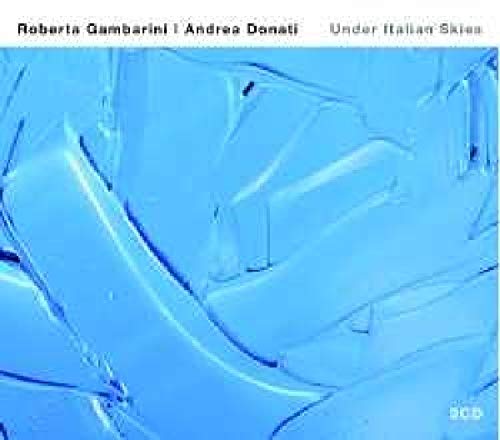 CD cover with abstract blue brushstrokes and album title text.