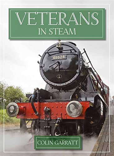 Book cover featuring a front view of a black steam locomotive.