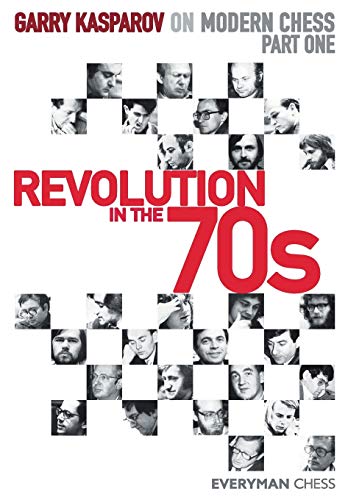 Book cover with black and white portraits, bold red text “REVOLUTION IN THE 70s”.