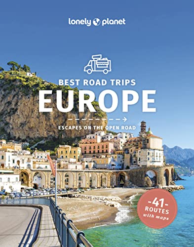 Lonely Planet travel guide cover featuring a coastal European town with a beach.
