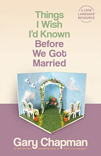 Book cover with wedding arch illustration and author Gary Chapman’s name.