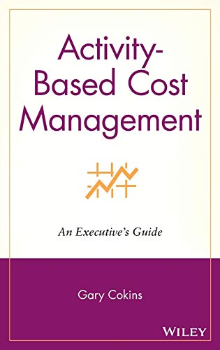 Book cover: "Activity-Based Cost Management" by Gary Cokins, with orange graphic.