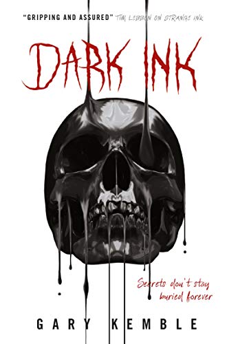 Book cover: dark skull with dripping ink, title "Dark Ink: 2".