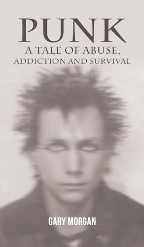Book cover: grayscale portrait of a man with spiked hair.