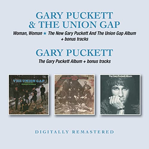CD cover art featuring Gary Puckett and The Union Gap album collection.