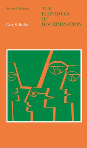 Book cover: “The Economics of Discrimination” with abstract face illustrations.