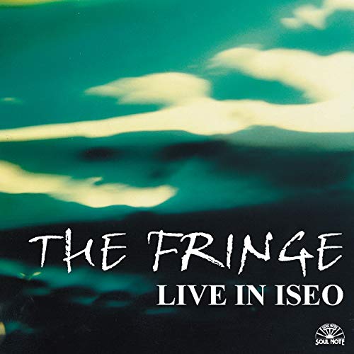 CD cover with abstract teal and white cloud-like shapes, text "The Fringe".