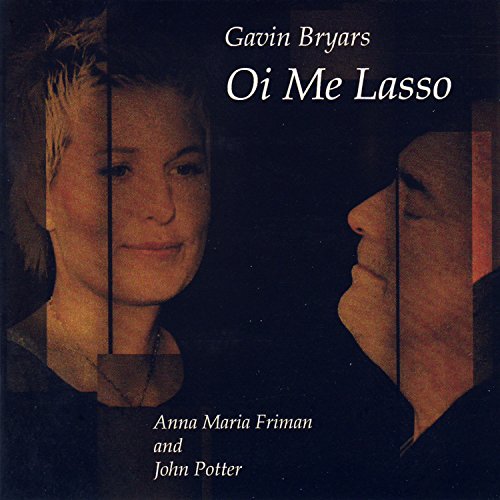 "CD cover with a woman and man's profiled faces against a dark background."