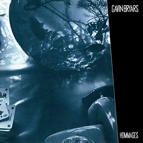 CD cover for Gavin Bryars’ “Hommages” featuring a bird and objects.