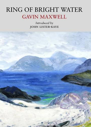 Book cover of Ring of Bright Water featuring a painting of a coastal landscape.