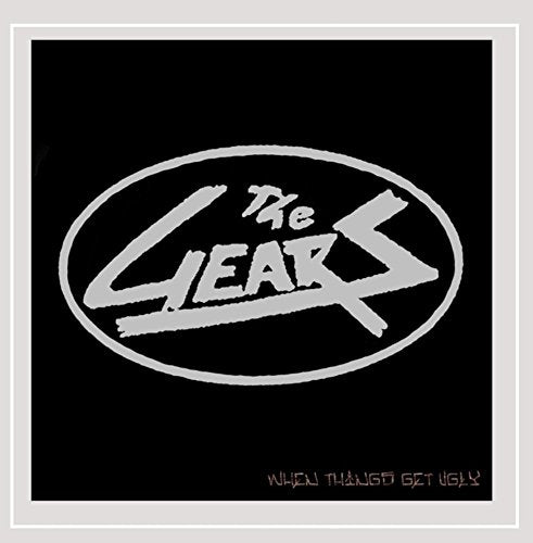 Black CD cover with silver band logo "The Gears" and text below.