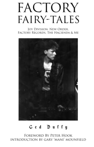 Book cover: black and white portrait of Ian Curtis with text details.