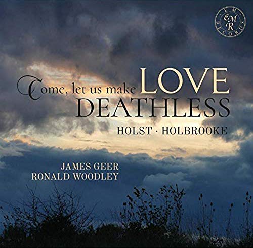 CD cover with cloudy sky, text “Come, let us make LOVE DEATHLESS”.