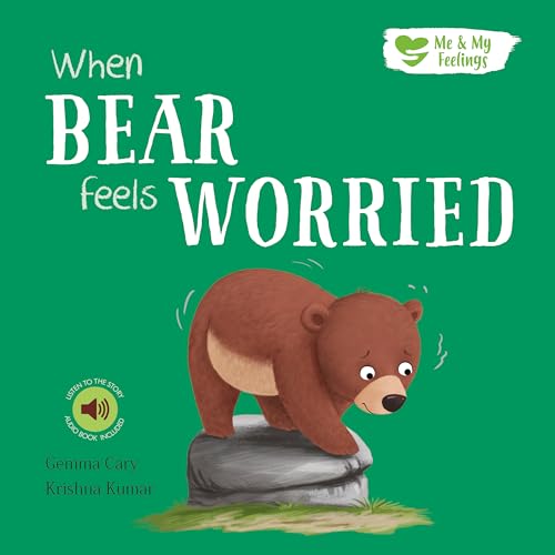 Book cover: a brown bear looks down with a worried expression.