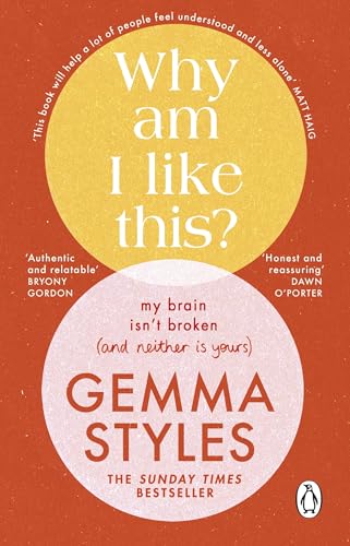 Book cover with overlapping circles and title “Why Am I Like This?”