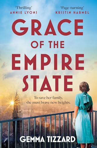 Book cover with woman looking at the Empire State Building.