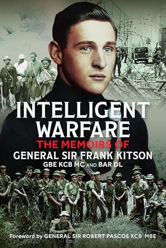 Book cover featuring a portrait of General Sir Frank Kitson and soldiers.