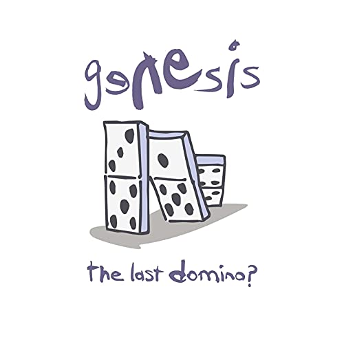 Genesis album cover: falling dominoes with band name and title.