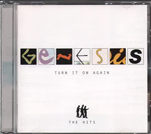 Genesis “Turn It On Again – The Hits” CD in plastic case.