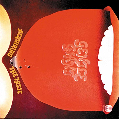 CD cover: red lips with yellow text spelling "Gentle Giant".