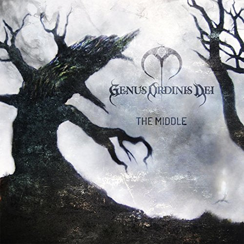 Album cover with gnarled black trees against a misty white background and gothic text.