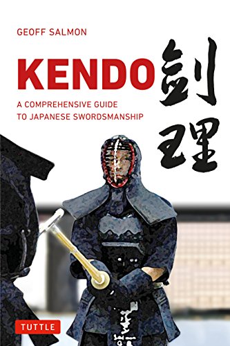Book cover: "Kendo" with image of a kendo practitioner in full armor.