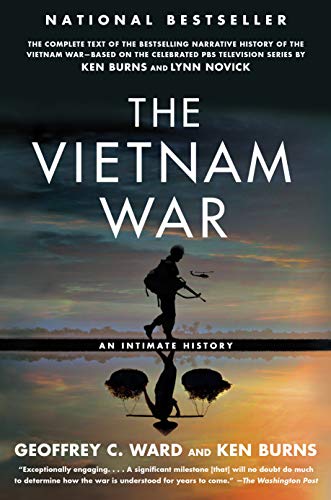 Book cover for "The Vietnam War," featuring a silhouetted soldier.