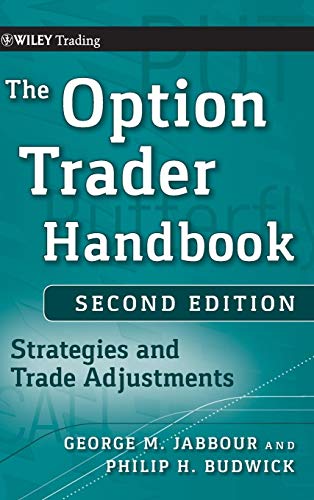Book cover: "The Option Trader Handbook," second edition, by Jabbour & Budwick.