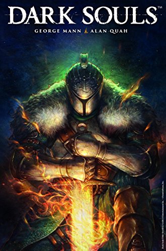 Dark Souls Volume 1 cover: knight in armor holding a flaming sword.