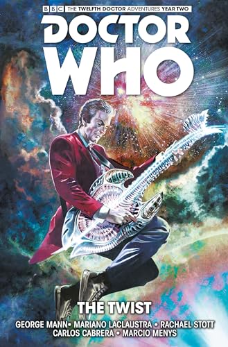 Doctor Who comic book cover featuring the Twelfth Doctor with a space creature.