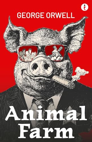 Book cover: pig in suit and sunglasses smoking a cigar.