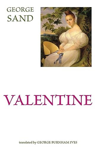 Book cover for "Valentine" by George Sand, featuring a painted portrait.