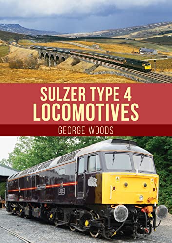 Book cover featuring a diesel locomotive and mountainous landscape.