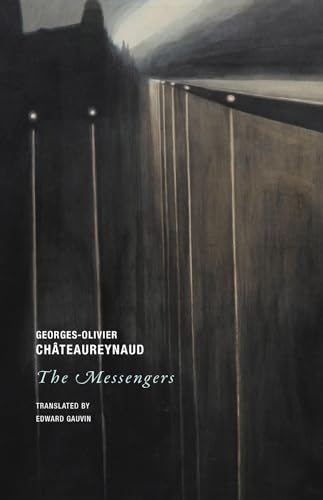 Book cover: dark, abstract cityscape with title "The Messengers".