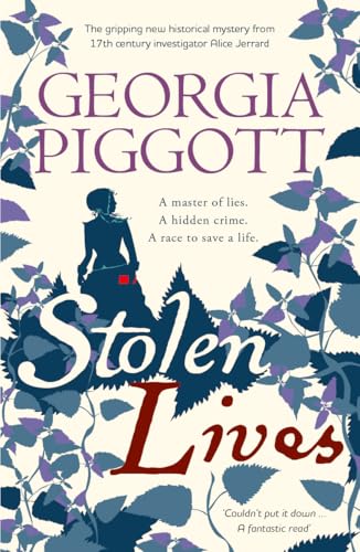 Book cover: “Stolen Lives” by Georgia Pigott, featuring a silhouetted woman.