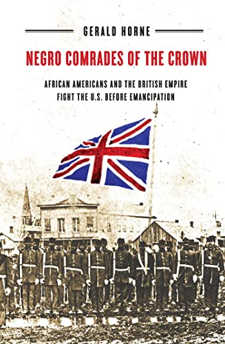 Book cover depicting Black soldiers and a British Union Jack flag.