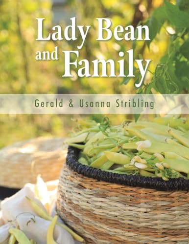 Book cover featuring green beans in a woven basket, with floral background.